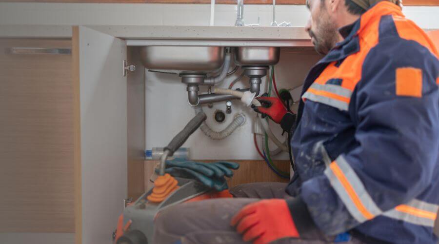 Professional slab leak plumber services in Tracy, IA